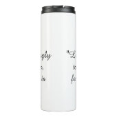 Scripture Hebrews 10:23 - He is Faithful Thermosbecher (Rückseite)