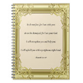 Scripture, Isaiah 41:10 Notizblock (Vorderseite)