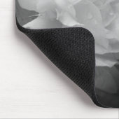 SCRIPTURE John-8:32 schwarze/weiße Blumen Mousepad (Ecke)