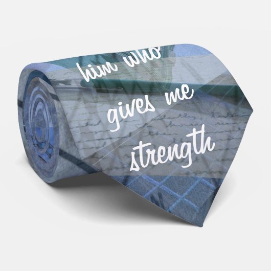 Scripture-Krawatte Krawatte (Gerollt)