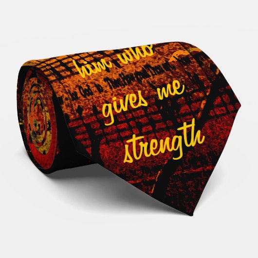 Scripture-Krawatte Krawatte (Gerollt)