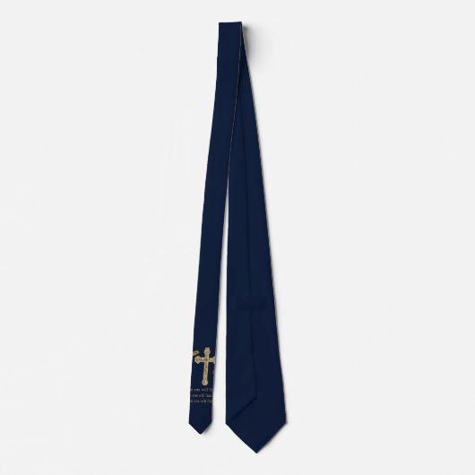 scripture neck tie krawatte (Rückseite)