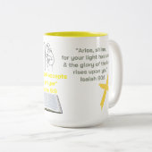 Scripture oriented zweifarbige tasse (VorderseiteRechts)