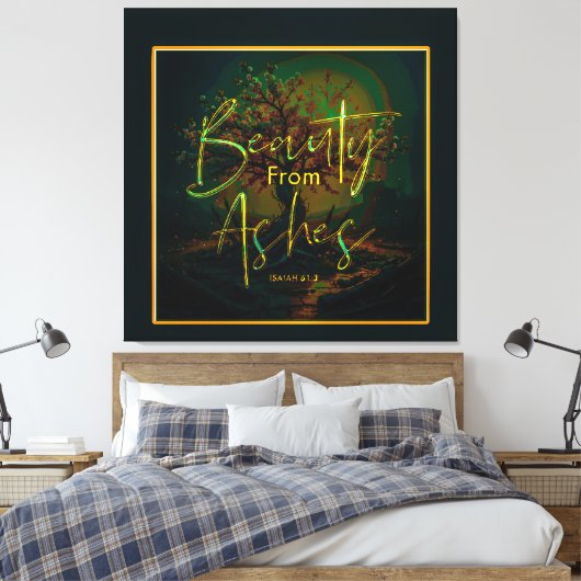 Scripture Pictures 06-01 Leinwanddruck (Insitu (Schlafzimmer))