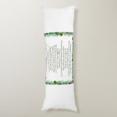 Scripture, Psalm 11, Bible Verse, Seitenschläferkissen (Vorderseite Vertikal)