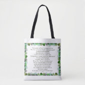 Scripture, Psalm 11, Bible Verse, Tasche (Vorderseite)