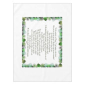 Scripture, Psalm 11, Bible Verse, Tischdecke (Vorderseite)