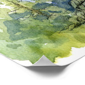 Scripture Psalm 145 Bristlecone Pine Tree Desert Poster (Ecke)