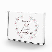 Scripture, Psalm 33, Full Kindness Fotoblock (Rechts)