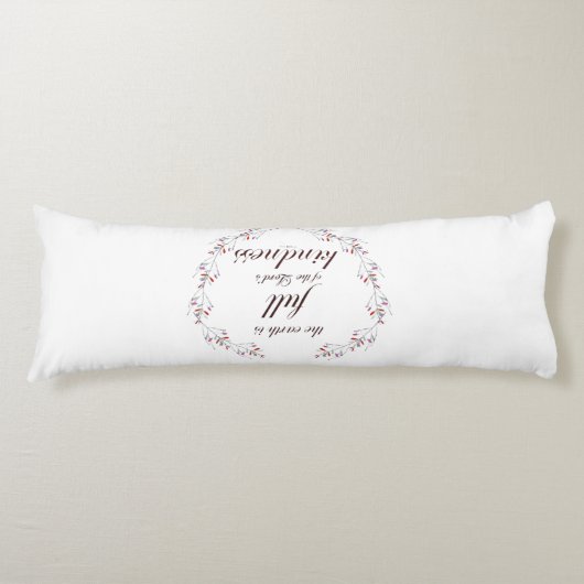 Scripture, Psalm 33, Full Kindness Seitenschläferkissen (Vorderseite)