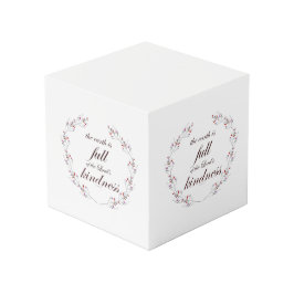 Scripture, Psalm 33, Full Kindness Würfel