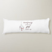 Scripture, Psalm 33, Kindness, Seitenschläferkissen (Vorderseite)