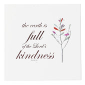 Scripture, Psalm 33, Kindness, Würfel (Vorderseite)