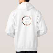 Scripture, Psalm 9, All Your Wonderful Deeds LORD Hoodie (Rückseite)
