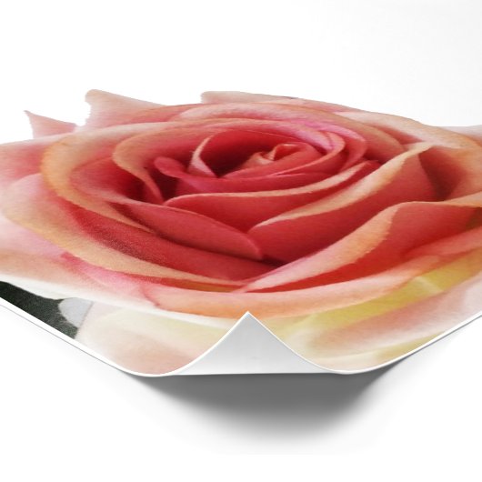 Scripture Psalm 9, Floral Poster (Ecke)