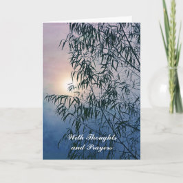 Scripture Sympathy Card Isaiah 26:3 Karte