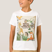 Scripture T Shirt für Kinder mit Waldtieren (Vorderseite)
