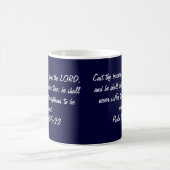 Scripture-Tasse, Psalm-55:22 Kaffeetasse (Mittel)