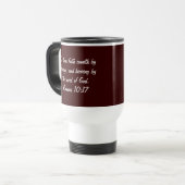 Scripture-Tasse, Römer-10:17 Reisebecher (Vorderseite Links)
