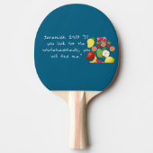 Scripture Tischtennis Schläger (Vorderseite)