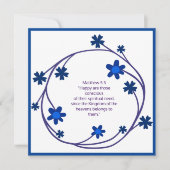 Scripture Verse Spirituelle Message Kingdom (Vorderseite)