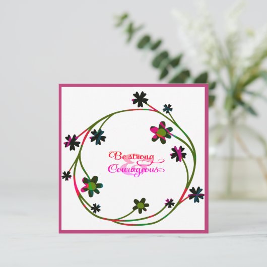 Scripture Verse Spirituelle Message Kingdom (Stehend Vorderseite)