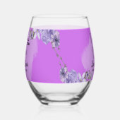 Scripture Wedding Glasses Weinglas Ohne Stiel (Links)