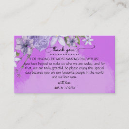 Scripture Wedding-Platzkarte Platzkarte