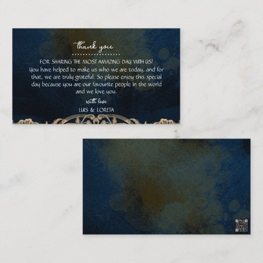 Scripture Wedding-Platzkarte Platzkarte (Vorne/Hinten)