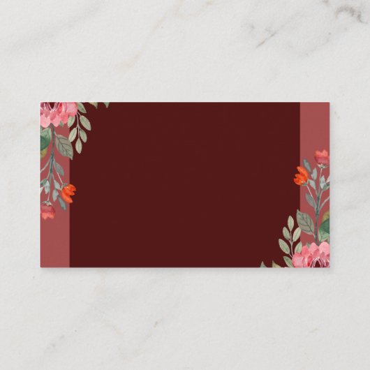 Scripture Wedding-Platzkarte Platzkarte (Rückseite)