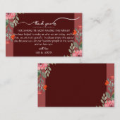 Scripture Wedding-Platzkarte Platzkarte (Vorne/Hinten)