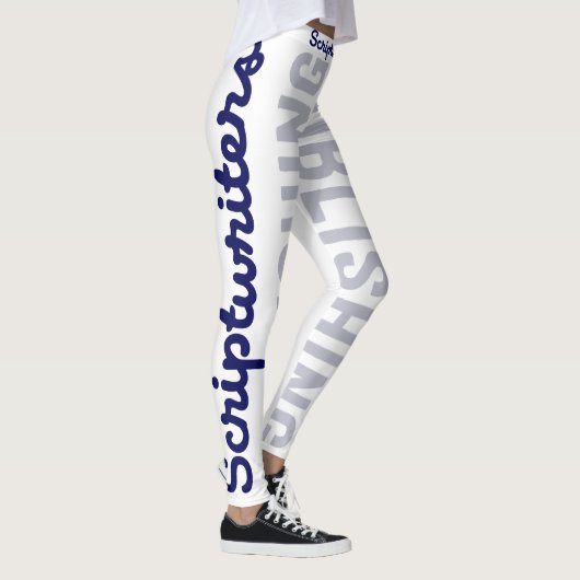 Scriptwriters, die Marine-Blau/graue Leggings (Rechts)