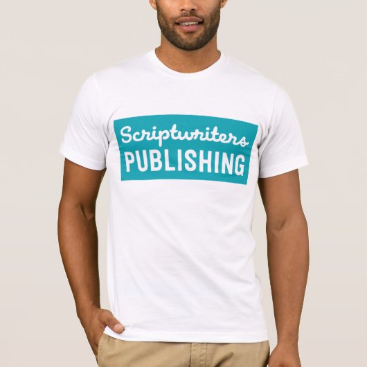 Scriptwriters-Körper-Aqua T-Shirt (Vorderseite)