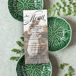 Scripty Foto Wedding Day Menu Programm