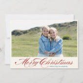 Scripty Frohe Weihnachten Multi Foto (Vorderseite)