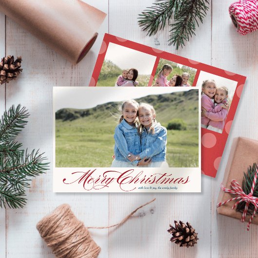 Scripty Frohe Weihnachten Multi Foto