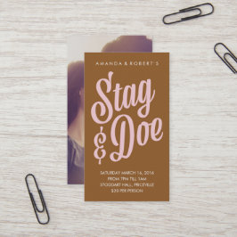 Scripty Stag & Doe Ticket