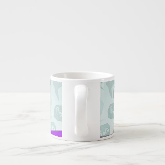 Scriveremo Logo und Hintergrund Espressotasse (Rückseite)