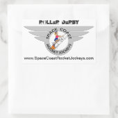 SCRJ Roller Derby Sticker (Tasche)