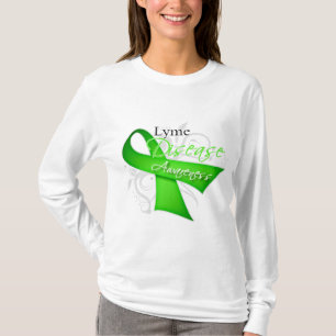 Scroll-Band - Lyme-Borreliose-Bewusstsein T-Shirt