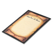 Scroll Border Notizblock (angewinkelt)