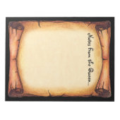 Scroll Border Notizblock (Vorderseite)