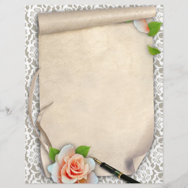 Scroll Briefbogen (Vorderseite)