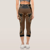 Scroll Capri Leggings (Rückseite)