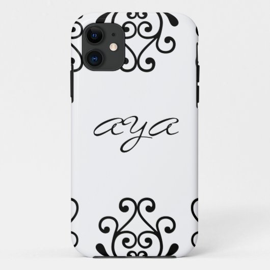 Scroll Case-Mate iPhone Hülle (Rückseite)