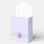 Scroll-Design mit violetter Blume Geschenkschachtel (Geöffnet)