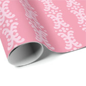 Scroll Dot in Pink Geschenkpapier (Rolleneckpunkt)