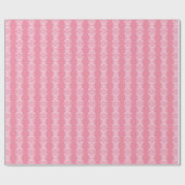 Scroll Dot in Rosa Geschenkpapier (Flach)