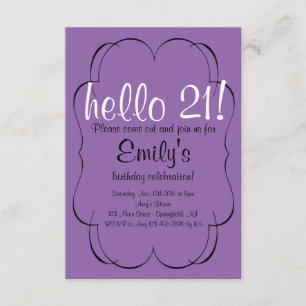 Scroll Geburtstag Einladung