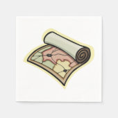 Scroll-Karten-Papier-Servietten Serviette (Vorderseite)